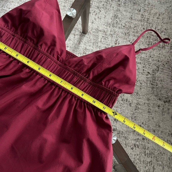 Aritzia Wilfred Encourage Poplin Cotton Bohemian Summer Dress Sz XS - Picture 7 of 14